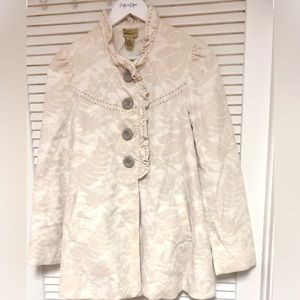 Elevensies Cotton Dress Coat Size 4 NWOT